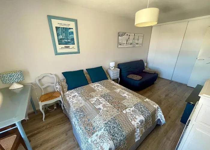 T3 A 150m De La Plage, Proche Centre, Avec Garage Et Loggia - D'olonne - Fr-1-92-562